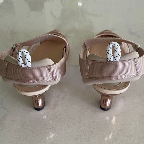 New In Box Fendi Colibri Slingback in Nude/Pink - Picture 7 of 14